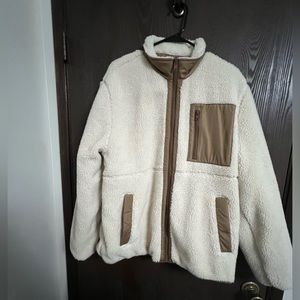 H&M Reversible Fleece Jacket - Medium